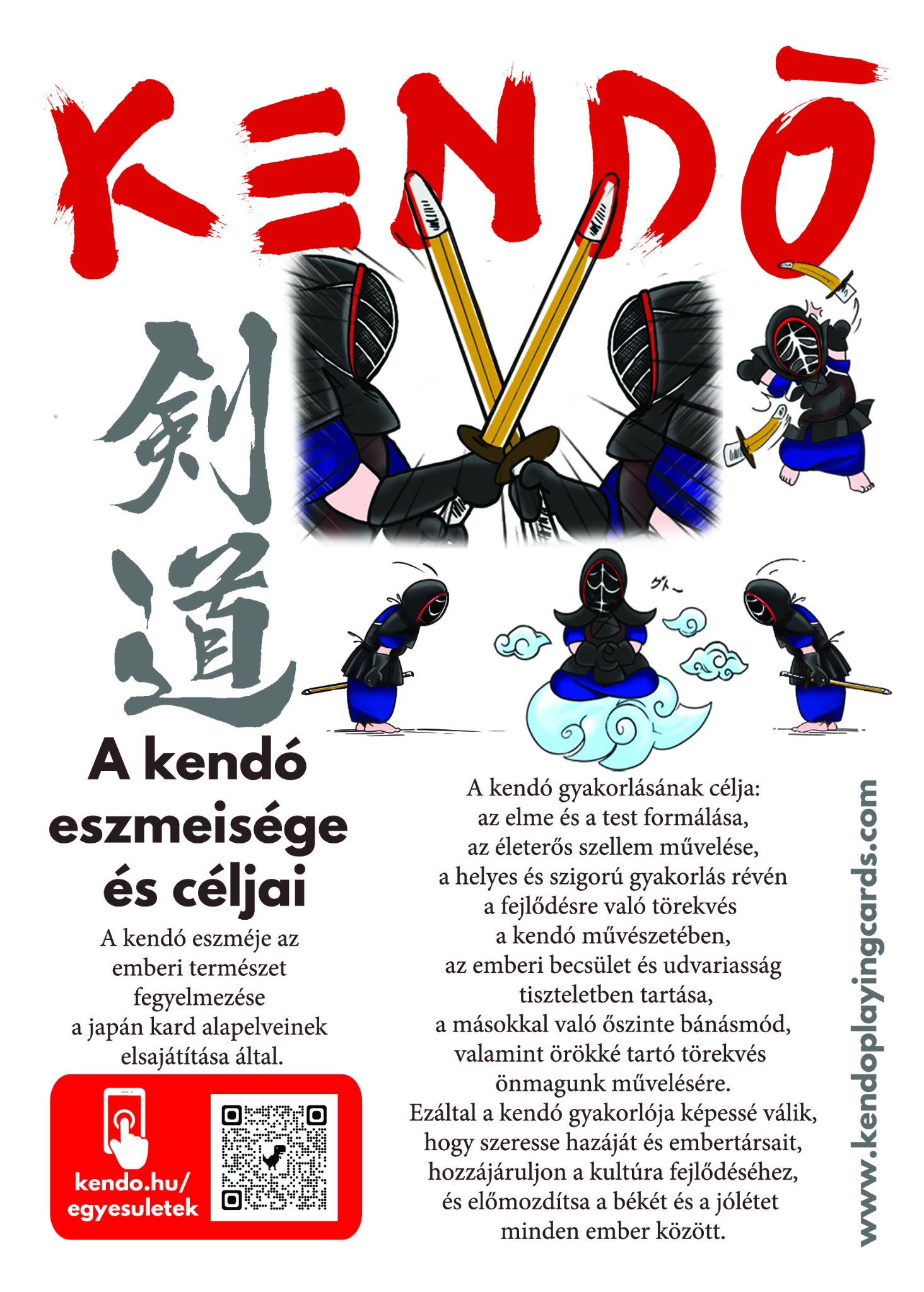 A kendó eszmeisége és céljai – tájékoztató